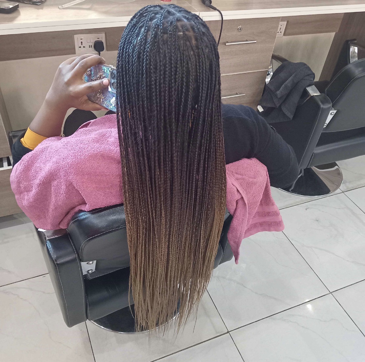 Knotless Braids by BraidsCafe Salon, example 4