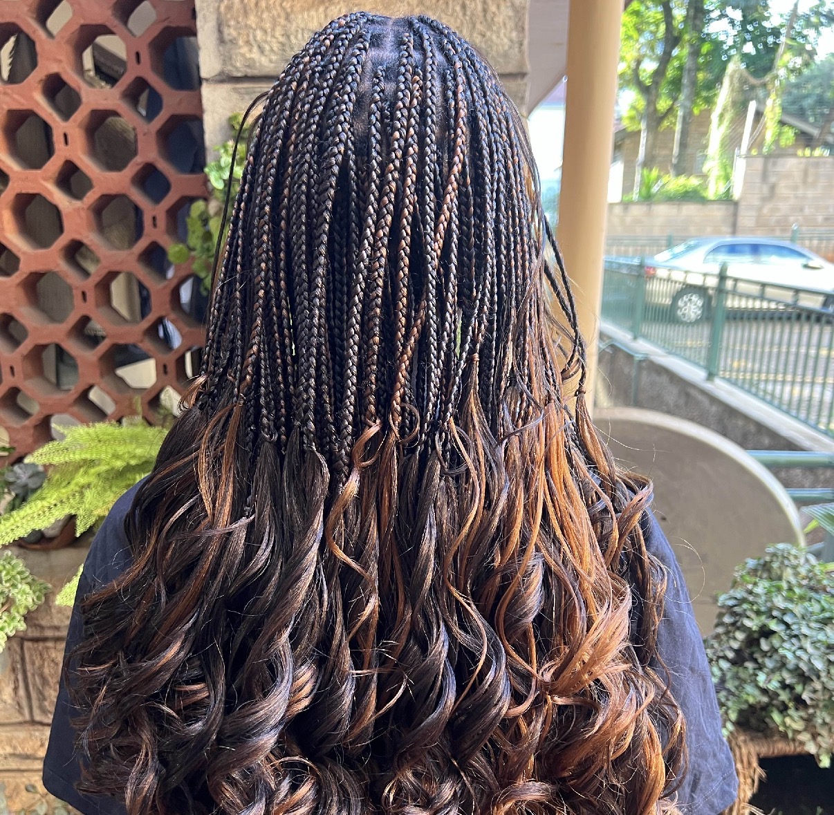 French Curl Braids